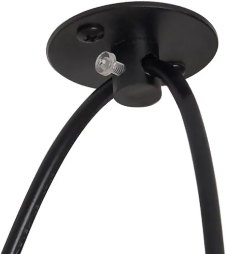 Vista 8 de Fuloon Vintage Edison - Lámpara de araña de techo ajustable múltiple para bricolaje, lámpara colgante moderna y elegante, industrial con control