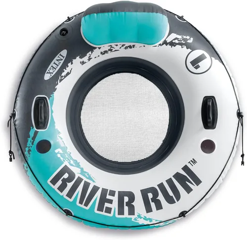Vista 5 de Intex River Run - Tubos de agua flotantes inflables individuales para lago, paquete de 3, multicolor