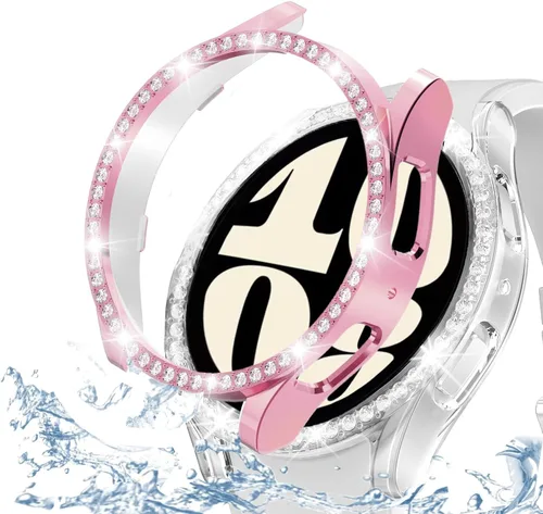 Vista 103 de DEALELE Paquete de 1 + 3 fundas compatibles con Samsung Galaxy Watch 7 Ultra (1.772 pulgadas), funda protectora de policarbonato transparente