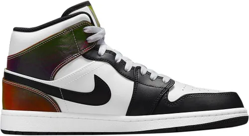 Vista 2 de Nike - Zapatos deportivos unisex para baloncesto, BlancoNegro, 10.5