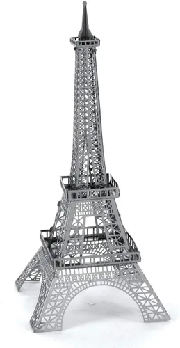 Vista 2 de Juego de modelo de Torre Eiffel metálico, Fascinations Metal Earth 3D