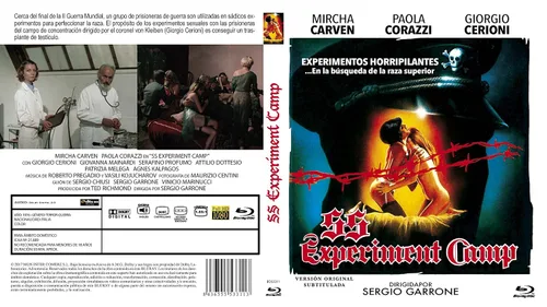 Vista 2 de SS Experiment Camp (1976) ( Lager SSadis Kastrat Kommandantur ) Blu-Ray, Reg.ABC Import - Spain