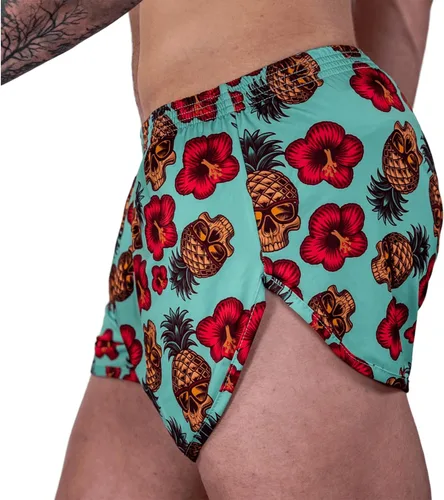 Vista 3 de Combat Iron Ranger - Calzones Silkies para hombre, pantalones cortos de correr para hombre, pantalones cortos de 2.5 pulgadas, pantalones cortos