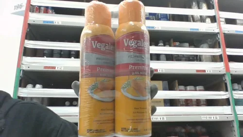 Vista 2 de Vegalene Spray de cocina premium de mezcla de 3 aceites, 17 onzas (paquete de 2)