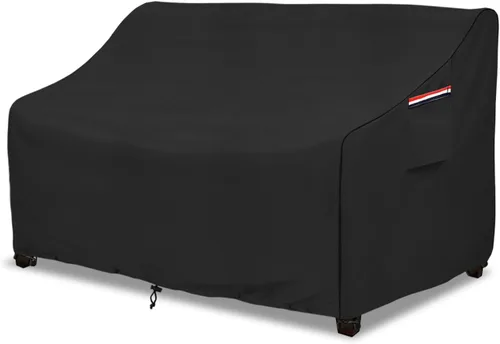 Vista 21 de okcool Funda para Mesa Auxiliar de Mimbre de Patio, Impermeable, Cuadrada, Funda para Mesa Auxiliar Pequeña de Patio, Adecuada para Mesa Auxiliar