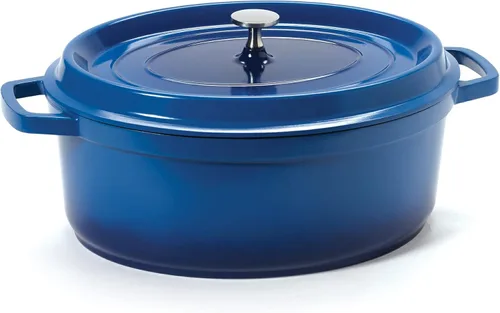 Vista 16 de G.E.T. CA-101-BK/BK/CC Heiss® - Mini bandeja para hornear/cazuela de aluminio fundido de bajo consumo, 10 onzas, color negro