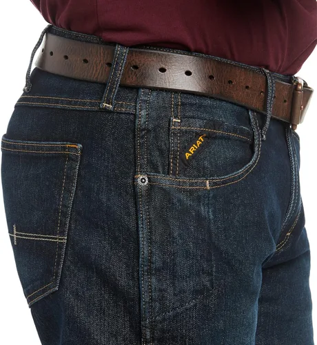 Vista 3 de ARIAT Rebar M4 Slim Fit Durastretch Straight Leg Jean - Vaqueros de trabajo para hombre
