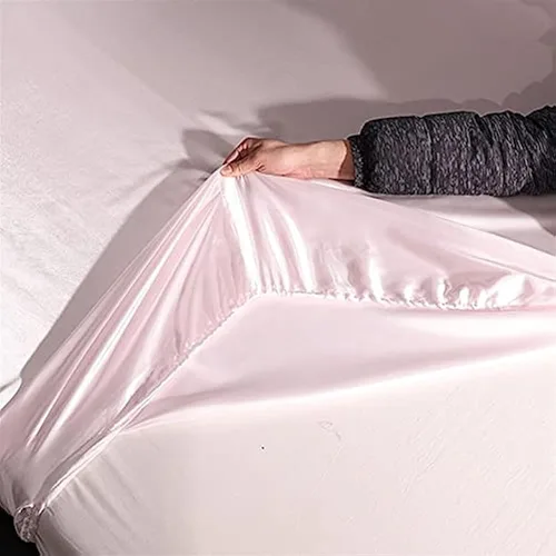 Vista 3 de Juego de sábanas tamaño Queen, sábana bajera suave, resistente a la decoloración y a las manchas, con bolsillo profundo de 9.8 in, de fácil cuidado