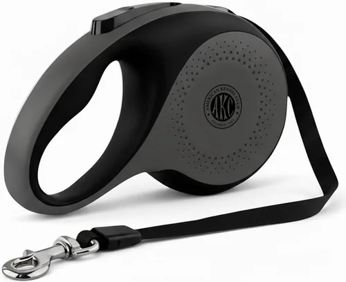 Vista 13 de American Kennel Club Correa retráctil resistente para perro, 16.4 pies, sin enredos, agarre ergonómico, freno de una mano, para perros medianos