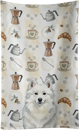 Vista 182 de Caroline's Treasures Afghan Hound - Toalla de cocina para barra de café, terciopelo frontal y lazo de algodón, lavable a máquina Sabueso afgano