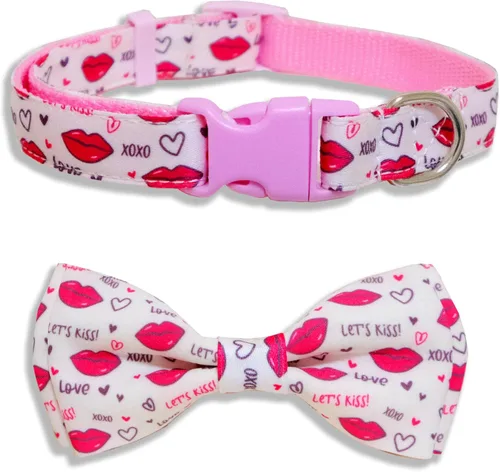 Vista 8 de Collar de perro de Halloween con lazo de girasol, calabaza festiva y collar espeluznante para mascotas pequeñas, medianas y grandes cachorros