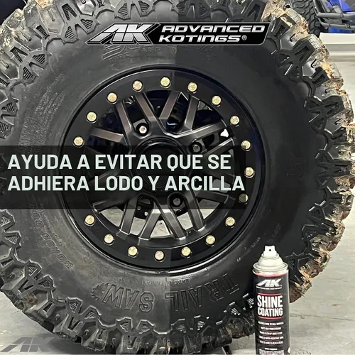 Vista 5 de Advanced Kotings - Spray de revestimiento de alto brillo Revive superficies opacas, protector UV, vinilo, goma, plástico, fácil limpieza