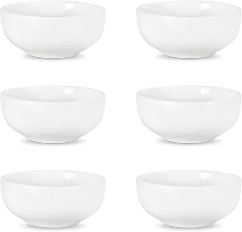 Vista 9 de Selamica Juego de cuencos de cerámica para salsa de soja pequeños, tazón de inmersión de 3 pulgadas, plato de salsa de soja de 2.7 oz, tazón mini