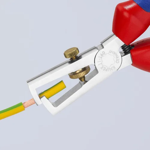 Vista 5 de KNIPEX Herramientas - Pelacables tipo extremo, cromo, multicomponente (1105160), 6.25