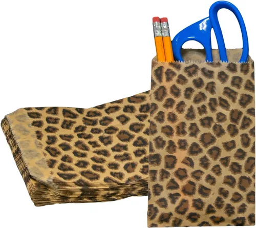 Vista 21 de Novel Box - Paquete de 100 bolsas planas de mercancía con estampado de cheurón azul de 4 x 6 pulgadas, elegante bolsa para regalos de cumpleaños