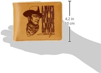 Vista 5 de Nemesis Now Hombres Bi fold, Marrón, USTalla única