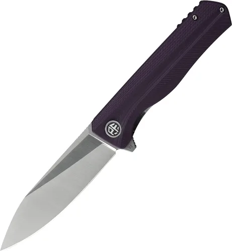 Vista 12 de Petrified fish Mango G10 Hoja de acero D2 2CR13 rodamiento de bolas plegable cuchillo de bolsillo con tapa abatible para acampar, caza, uso diario