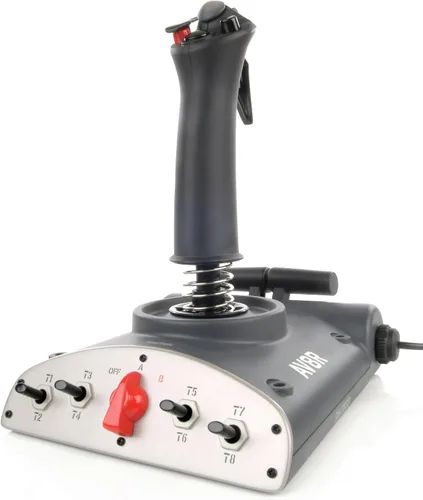 Vista 3 de Saitek Joystick de doble acelerador Aviator (PS33)