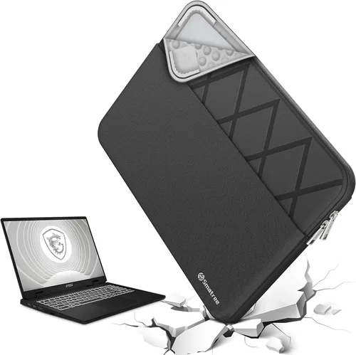 Vista 21 de Smatree Funda para portátil MSI Summit 13 AI+Evo Copilot+PC/E13 AI Evo A1M, para Summit E13 Flip Evo de 13.4 pulgadas, funda con bolsillo