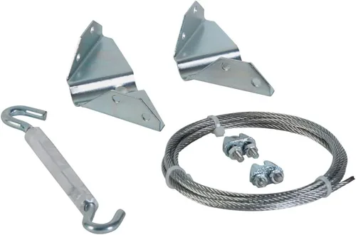 Vista 5 de National Hardware N192-211 852 Kits de puerta anti-hundimiento en zinc, paquete de 1
