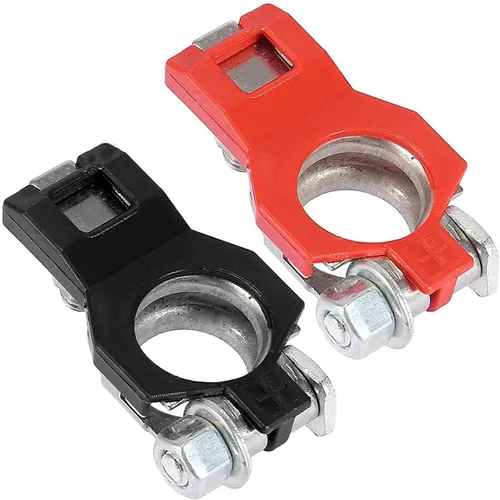 Vista 4 de Kit de repuesto positivo y negativo de terminal de batería compatible con Nissan Altima Maxima Rouge Sentra Murano Infiniti Toyota Lexus Reemplazo #