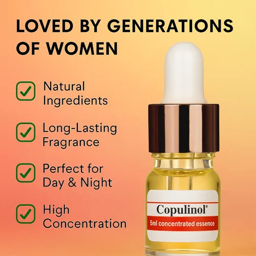 Vista 8 de Perfume de feromonas para mujer Copulinol, paquete de 2 unidades de aceite de perfume corporal de 0.17 onzas líquidas Rose, Amber, Musk Scent