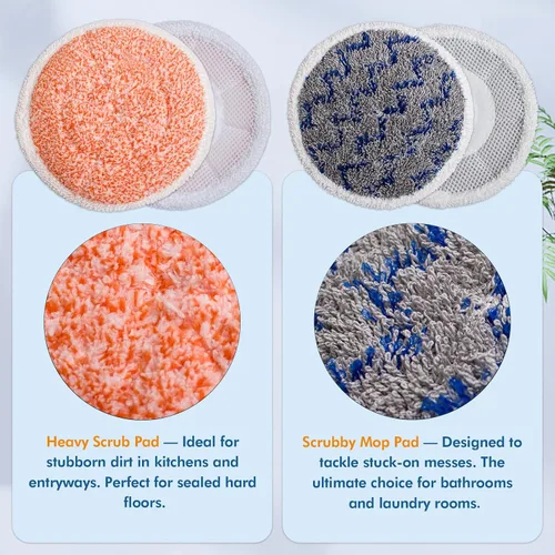 Vista 5 de 10 Pack Steam Mop Replacement Pads for Shark Steam & Scrub S8201