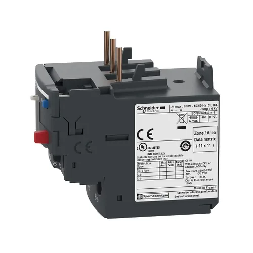 Vista 2 de Schneider Electric DPER32 Easy TeSys Relé de sobrecarga térmica con reinicio manual/automático, terminales de abrazadera de tornillo Se utiliza
