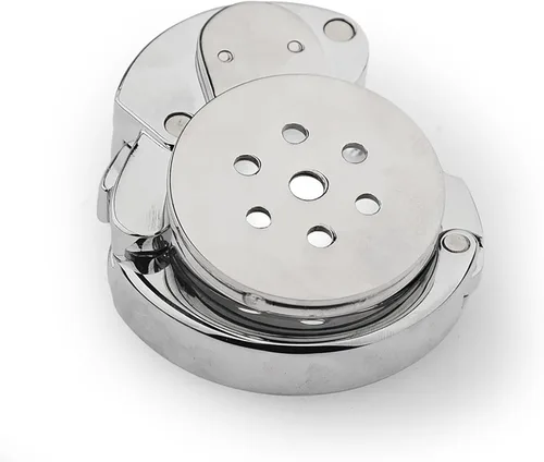 Vista 4 de Jaula de castidad masculina, dispositivo de castidad con botón de castidad, jaula de metal para pene pequeño, juguete sexual para adultos con anillo