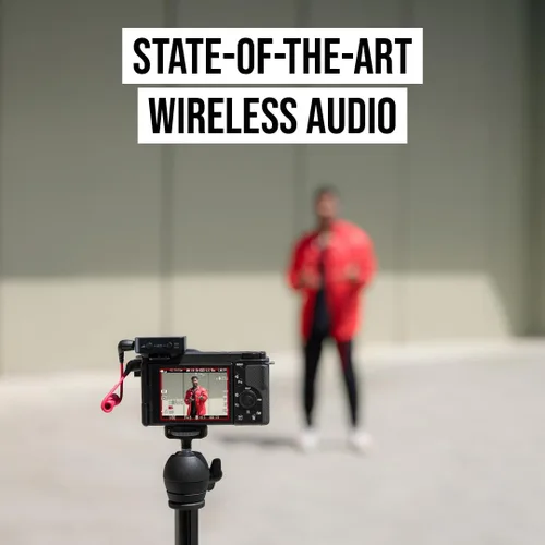Vista 8 de RØDE Wireless GO III (Gen 3) - Micrófono inalámbrico compacto - Audio impecable, grabación flotante de 32 bits, control automático de nivel
