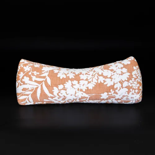 Vista 13 de Almohada de apoyo para el cuello de trigo sarraceno, almohada cilíndrica cervical, almohada ajustable de cáscaras de trigo sarraceno, alivio