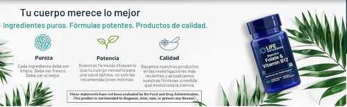 Vista 7 de Life Extension BioActive Folato y vitamina B12, 150 cápsulas vegetarianas (paquete de 2), sin OMG, sin gluten