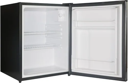 Vista 6 de Magic Chef Mini refrigerador de acero inoxidable sin congelador de 2.4 pies cúbicos