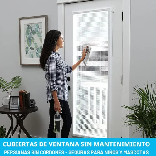 Vista 6 de ODL Persianas Adicionales para Puertas de Marco Elevado - Mejoras para el Hogar - Fáciles de Instalar, Usar y Mantener - Innovadoras Persianas