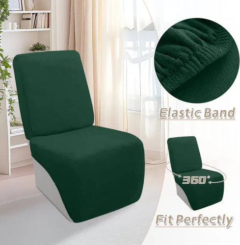 Vista 166 de Arfntevss Fundas de sofá seccional reclinable de terciopelo, Funda de sofá seccional de esquina para sofá reclinable, Funda elástica suave