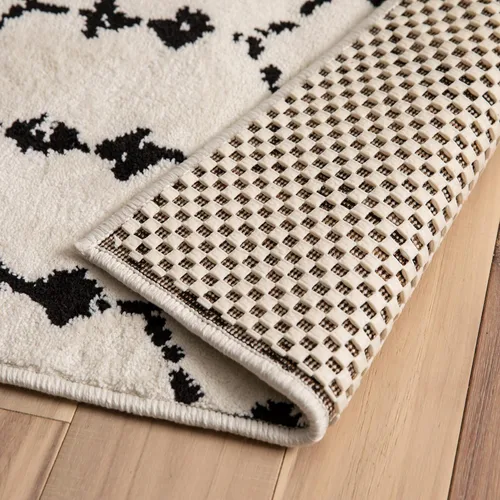 Vista 9 de Flash Furniture Fealty - Almohadilla antideslizante para alfombra de área de 2 x 3 pies, con agarre de madera dura, antideslizante, almohadilla