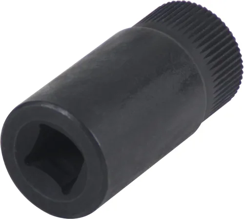 Vista 7 de Spline Socket 58 Dientes Negro 1/2 in Drive Sleeve Reemplazo Herramienta Pre-Cámara Spline Socket Para Mercedes Benz Diesel