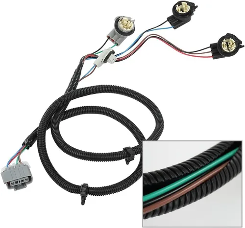 Vista 7 de PIT66 Arnés de cableado de luz trasera, controlador izquierdo compatible con Chevy Silverado 1500 1500HD 2500HD 3500 2003-2007 16531401