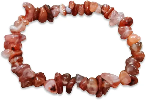 Vista 18 de Natural Gemstone Bracelets, Natural Crystal Chip Bead Bracelet, Natural Gemstone Chakra Crystal Healing Stretch Bracelets, Jewelry Accessories