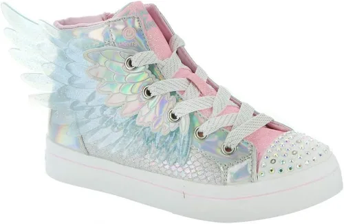 Vista 2 de Skechers Tenis Twinkle Toes TWI-Lites 2.0 con alas de unicornio para niñas