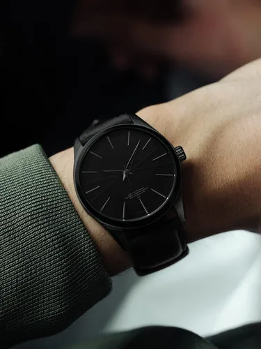Vista 2 de Mens Watches Ultra-Thin Minimalist Waterproof Fashion Simple Business Wrist Watch for Men Unisex Dress with Leather Band