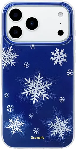 Vista 48 de SCORPIFY - Funda para iPhone 17 Pro Max Leopardo negro transparente LP-Negro Transparente Leopardo