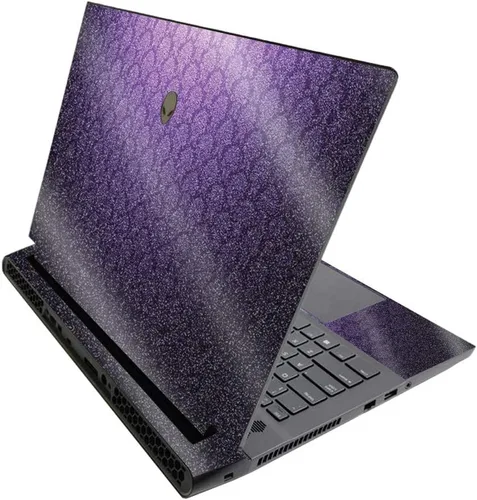 Vista 97 de MightySkins - Skin brillante con purpurina para Alienware M17 R3 (2020) y M17 R4 (2021) - Diversión de los años 90 Acabado duradero con purpurina