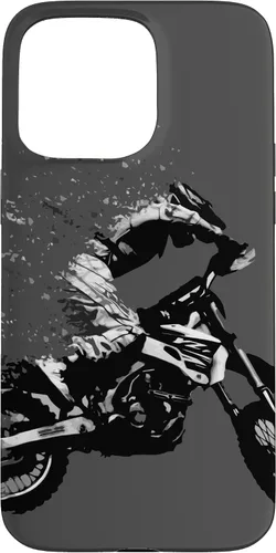 Vista 31 de Motocross Jumping Dirt Bike Rider Vintage Enduro Case for iPhone 17