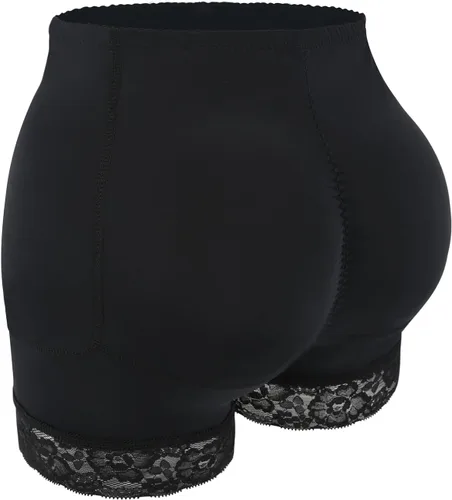 Vista 7 de JOYSHAPER Bragas moldeadoras con relleno para mujer, elevadora de glúteos, ropa interior moldeadora, control de abdomen, cintura alta, almohadillas