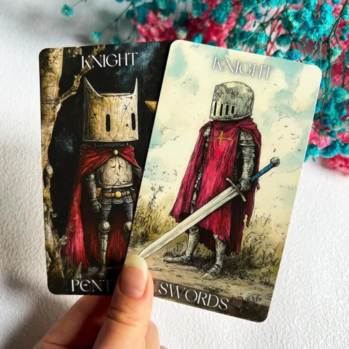 Vista 6 de Daydream Cartas de Tarot para Principiantes, Baraja de Tarot Estilo Surreal y Soñador, Cartas de Adivinación