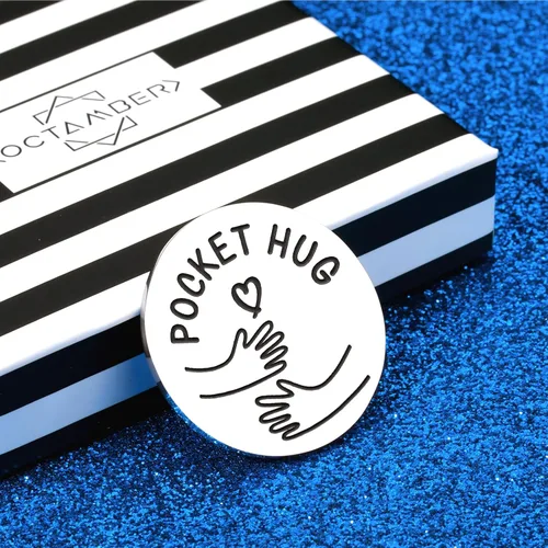 Vista 2 de Regalos inspiradores de bolsillo para hija, hijo, regalos inspiradores para mujeres y hombres, regalos para hija, hijo de mamá, regalo inspirador
