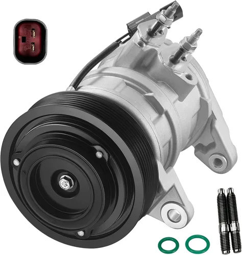 Vista 19 de BDFHYK 58553 Compresor de aire acondicionado con embrague compatible con Dodge 1994 1995 Dakota Ram 1500 2500 3500, reemplaza 2004359, 271300, 4359