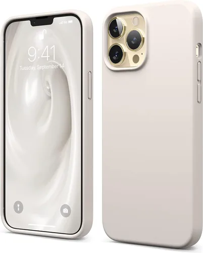 Vista 13 de elago Funda compatible con iPhone 13 Pro Max, de silicona líquida, funda protectora de cámara de cuerpo completo, a prueba de golpes, funda delgada