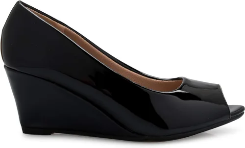 Vista 2 de Olivia K Zapatos de tacón de cuña para mujer, adorables, cómodos, adorables